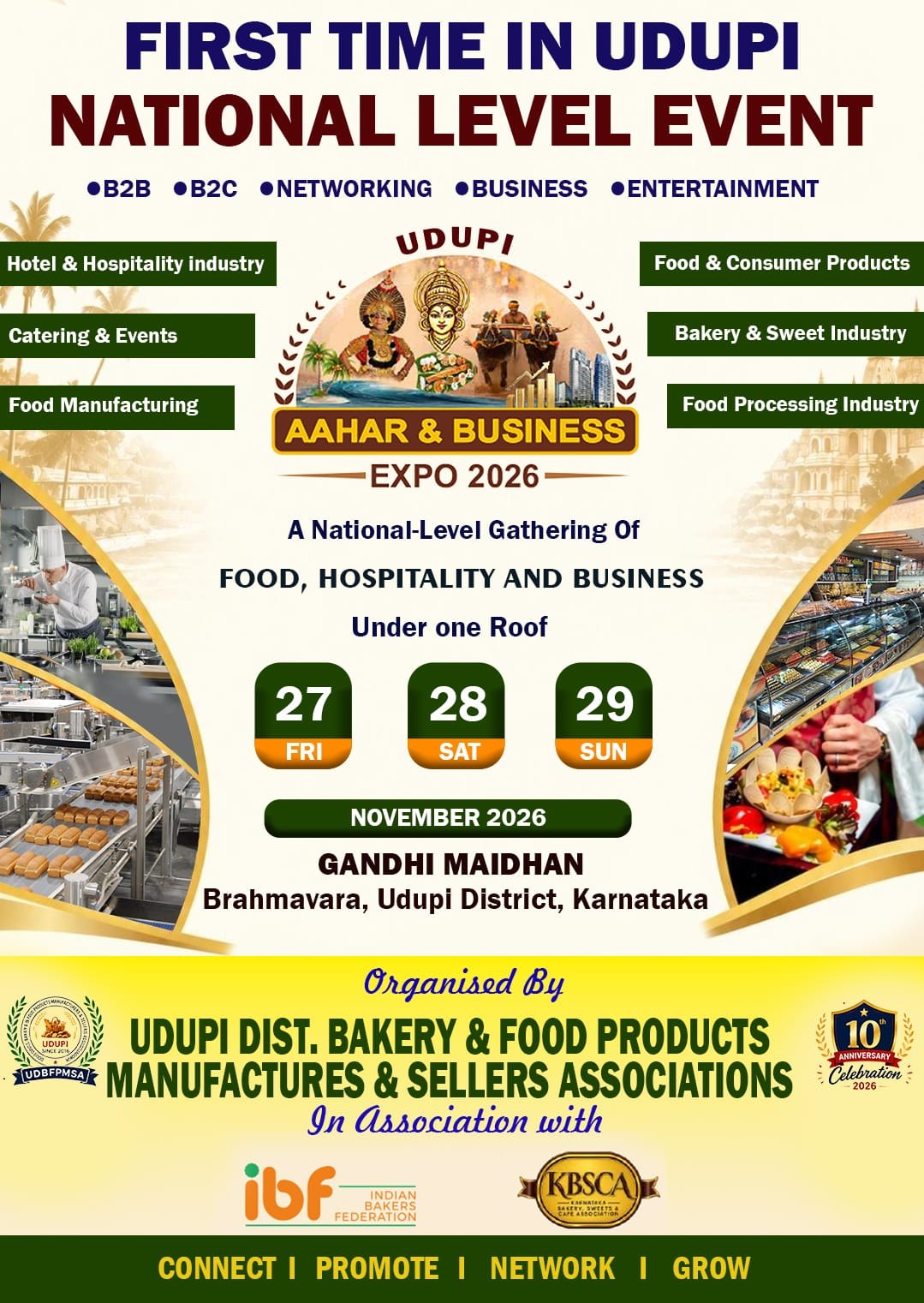 Poster: First time in Udupi, a national-level event